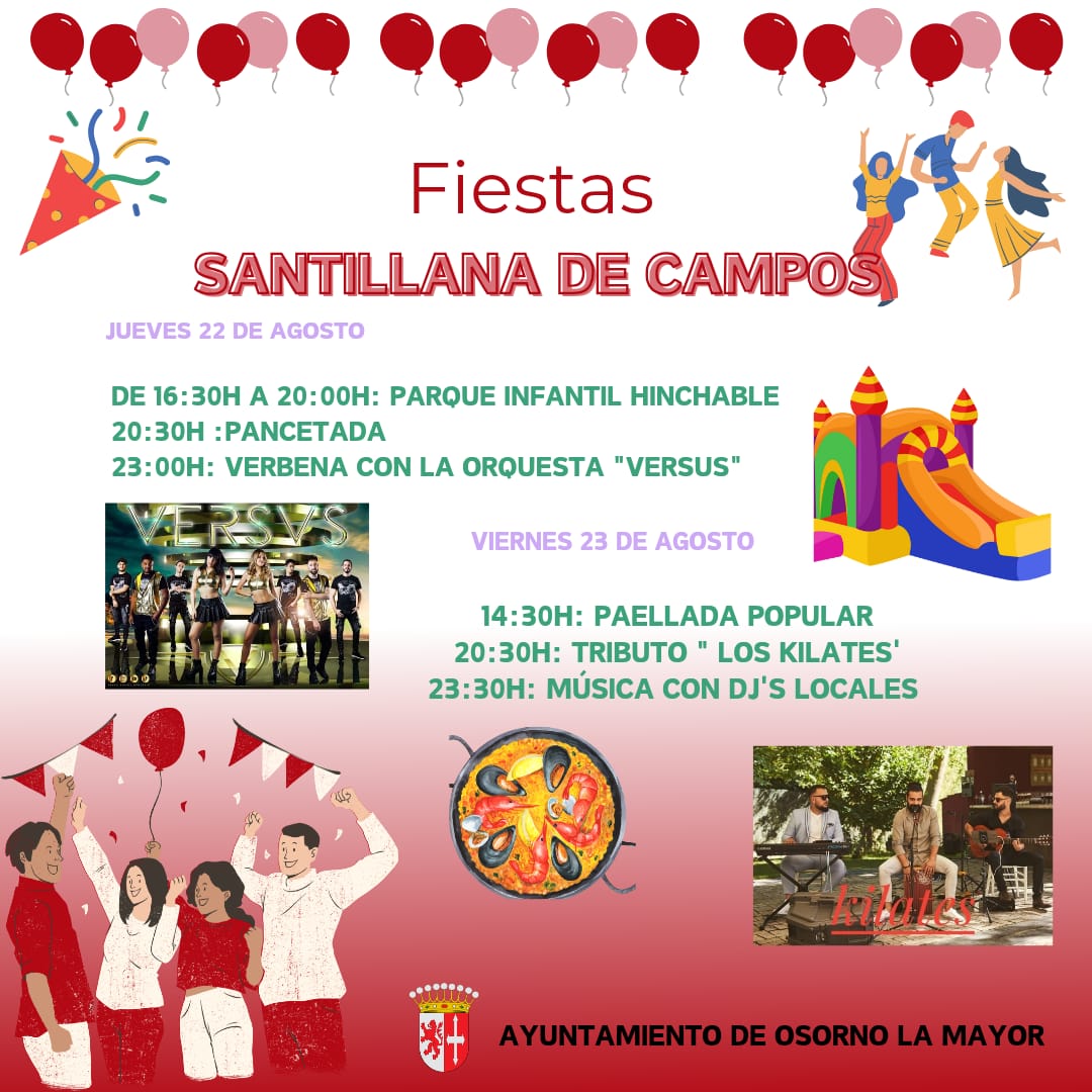 Lee más sobre el artículo Fiestas Santillana de Campos 2024