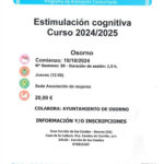 Estimulación cognitiva curso 2024/2025